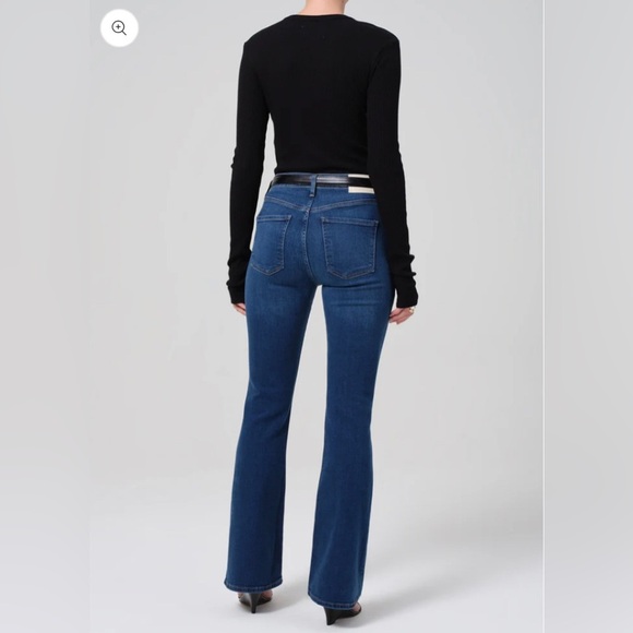Citizens Of Humanity Blue Flare Wide Leg Jeans - Picture 2 of 10